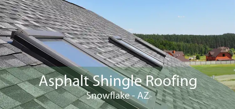 Asphalt Shingle Roofing Snowflake - AZ