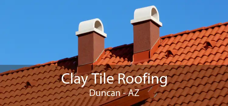 Clay Tile Roofing Duncan - AZ