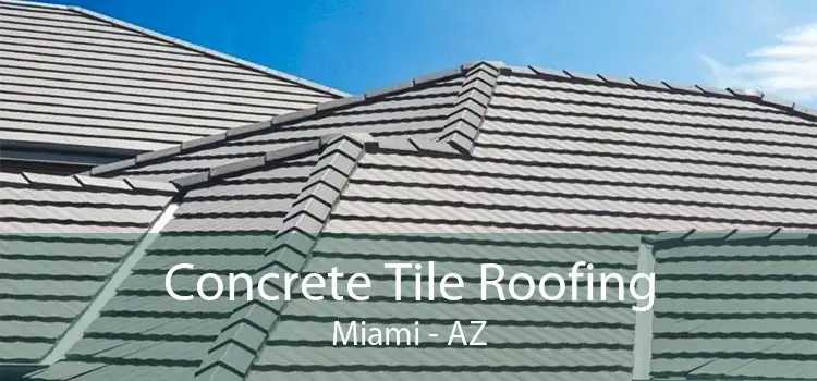 Concrete Tile Roofing Miami - AZ