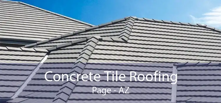 Concrete Tile Roofing Page - AZ