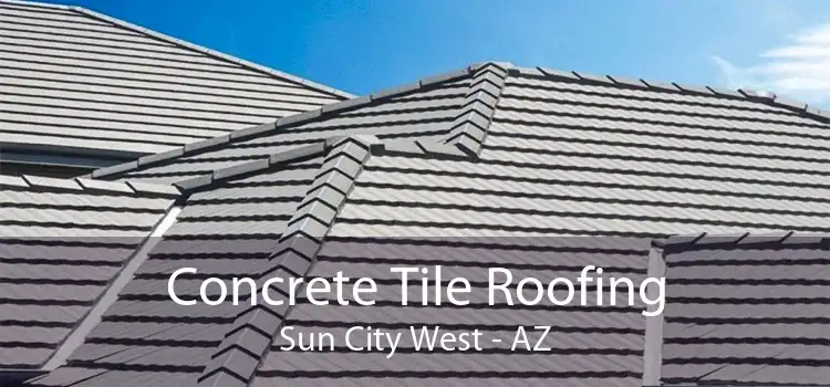 Concrete Tile Roofing Sun City West - AZ