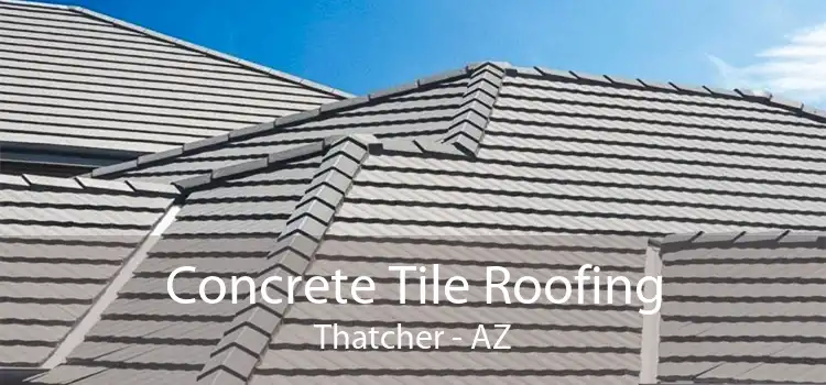 Concrete Tile Roofing Thatcher - AZ