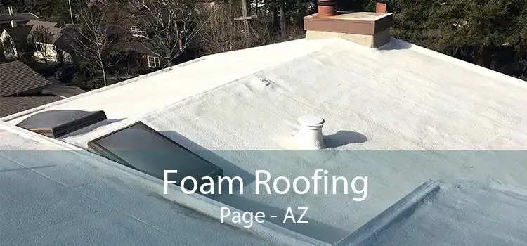 Foam Roofing Page - AZ