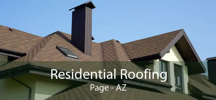 Residential Roofing Page - AZ