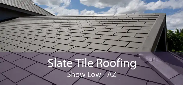 Slate Tile Roofing Show Low - AZ