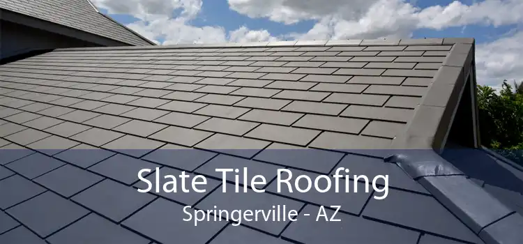 Slate Tile Roofing Springerville - AZ