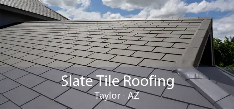 Slate Tile Roofing Taylor - AZ