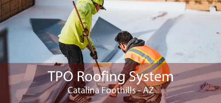 TPO Roofing System Catalina Foothills - AZ