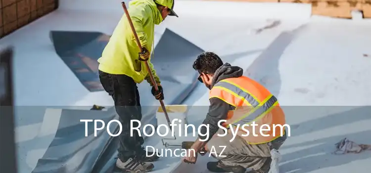 TPO Roofing System Duncan - AZ