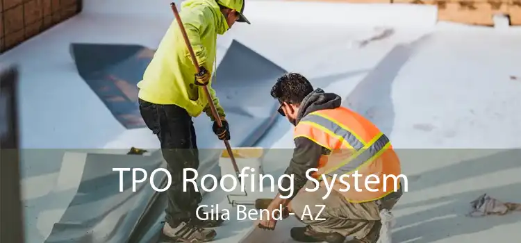 TPO Roofing System Gila Bend - AZ