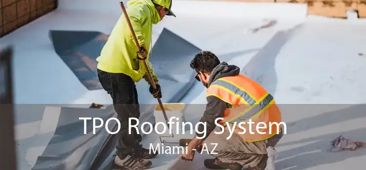 TPO Roofing System Miami - AZ