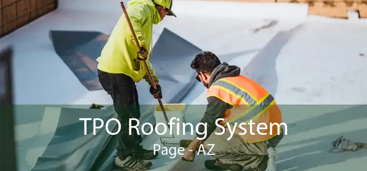 TPO Roofing System Page - AZ